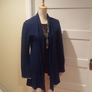 Cashmere Cynthia Rowley Cardigan Teal L